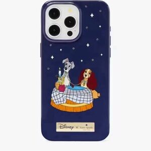 BNIB Kate Spade x Disney Lady and the Tramp iPhone 15 Pro